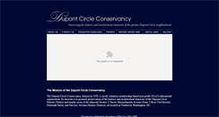 Desktop Screenshot of dupontcircleconservancy.org